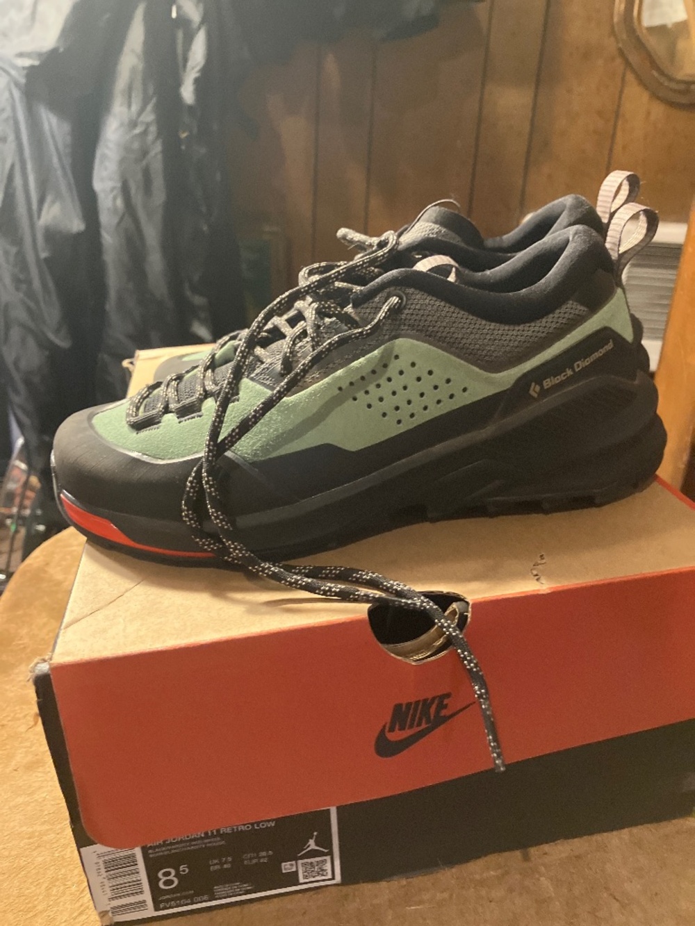 Black Diamond climbing shoes